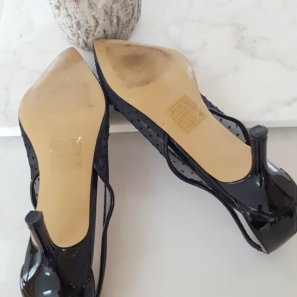 DRAPER JAMES Bria NETTED HEEL SZ 10 - Picture 6 of 7